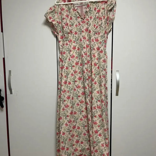 [BUNJANG] Cotton Long Dress / 코튼 롱 원피스