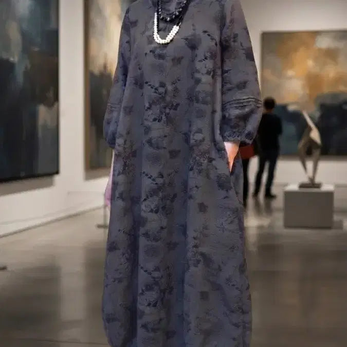 [BUNJANG] Avant-garde Long Dress / * 아방가드르한  롱 원피스        ( 새 상 품 )*