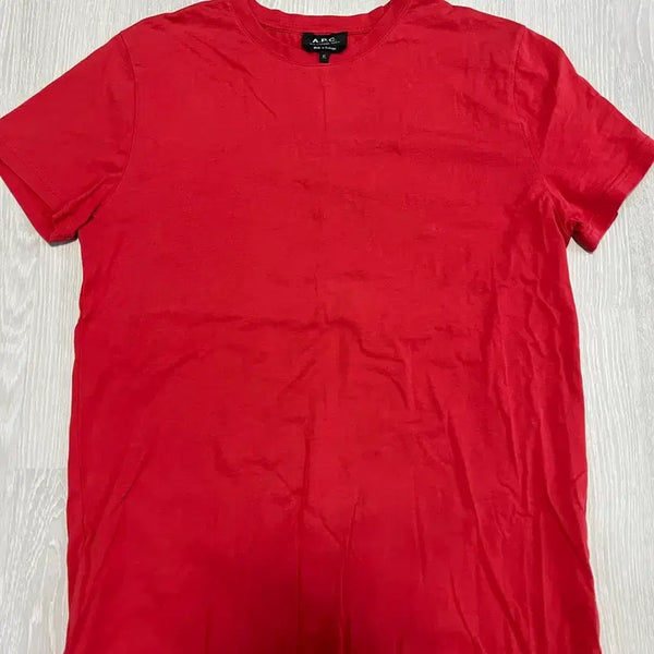 [BUNJANG] A.P.C. Women's T-Shirt Red XL / 아페쎄 반팔티 여자XL
