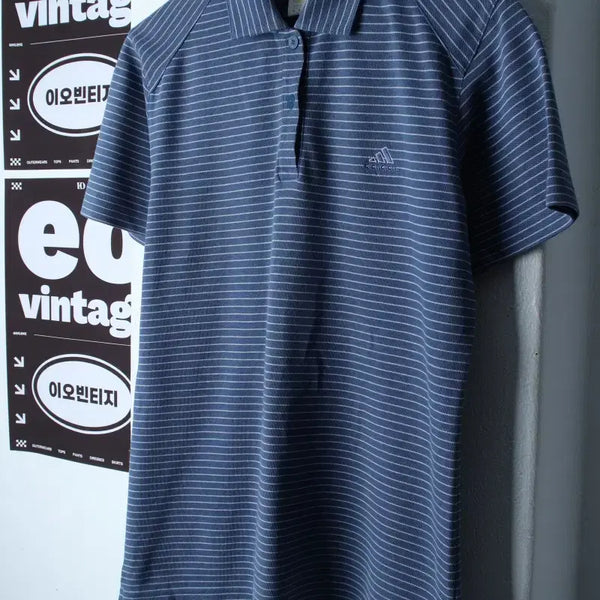 [BUNJANG] Adidas 90s Japanese Edition Caratee T-shirt / W(L-XL) 아디다스 반팔 카라 티셔츠 90S년대 일본판-H36755