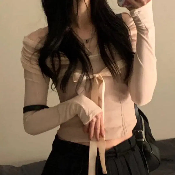 [BUNJANG] Not Your Rose Miu Top Pink Size S / 낫유어로즈 Miu top pink s택달린 새상품