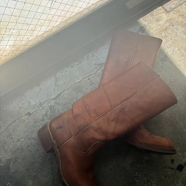 [BUNJANG] Frye Campus Western Long Boots / 프라이 캠퍼스 웨스턴 롱 부츠
