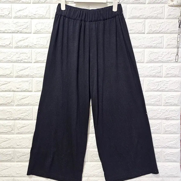 [BUNJANG] Band Wide Pants / 밴딩 와이드 팬츠