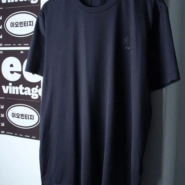 [BUNJANG] Blackyak XL-2XL Functional Short-Sleeve T-Shirt with Small Logo / (XL-2XL) 블랙야크 반팔 티셔츠 기능성 스몰로고 런닝-H36786