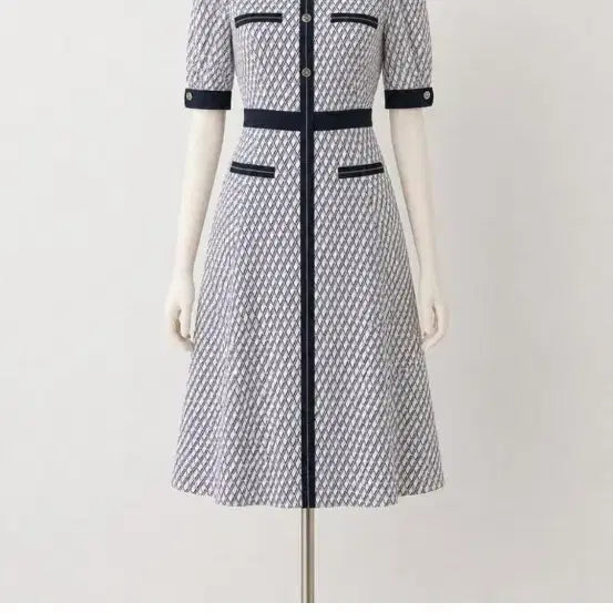 [BUNJANG] Short Sleeve Dress Size 66 / 실착1회.kl반팔 원피스 66사이즈