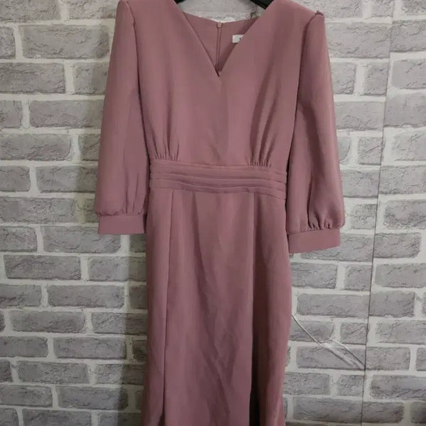 [BUNJANG] HERSHE "Indie Pink" 3/4 Sleeve Dress / HERSHE 인디핑크 칠부원피스/알뜰한여우