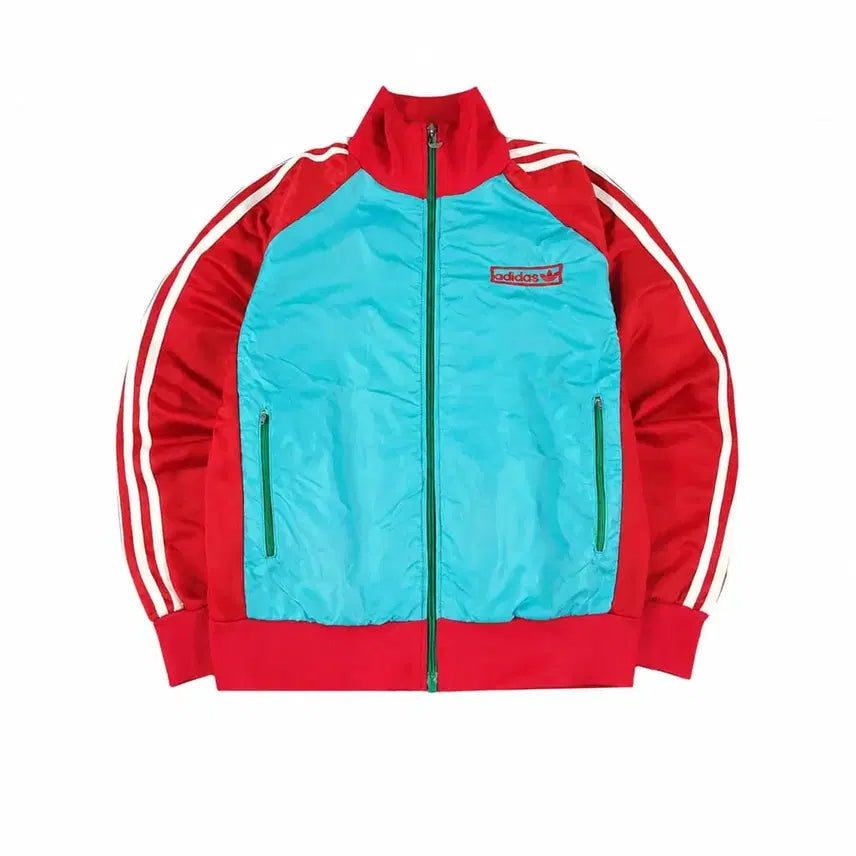 [BUNJANG] Adidas Originals 00s Multi Color Block Track Top / 00s 아디다스 오리지널스 멀티 컬러블록 트랙탑