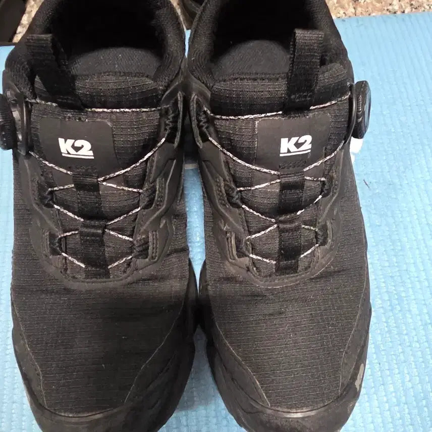[BUNJANG] K2 Black BOA System Flylike Cloud Hiking Shoes / K2 블랙 운동화 보아 시스템 플라이라이크 클라우드