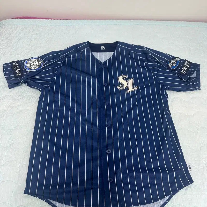 [BUNJANG] Samsung Lions Lee Jae-hyun Marked 110 Size Jersey / 삼성라이온즈 이재현 마킹 (110사이즈)