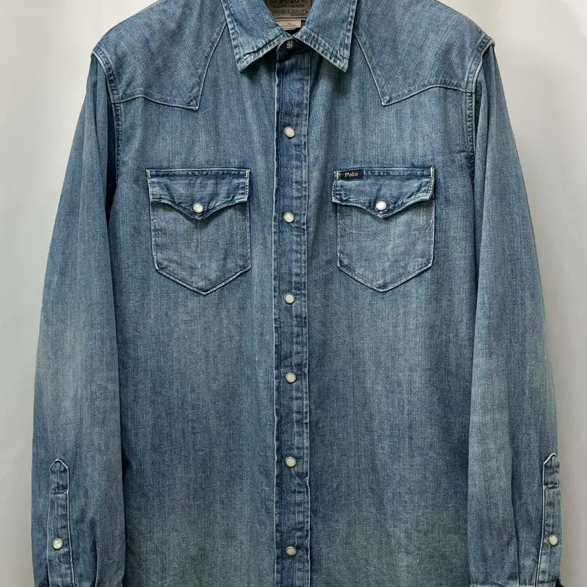 [BUNJANG] Polo Ralph Lauren Concho Indian Southwestern Washed Shirt / 폴로 랄프로렌 콘초 인디언 사우스 웨스턴 워시드 셔츠