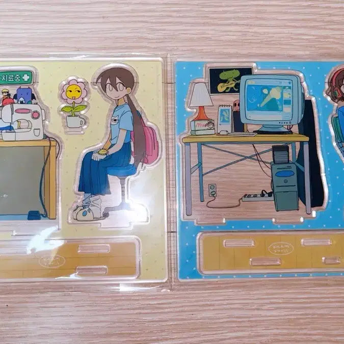 [BUNJANG] Glass Acrylic Stand Bundle Set (Sealed) / 유리 아크릴 스탠드 미개봉 일괄