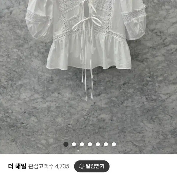 [BUNJANG] JS New York Lace Ribbon Blouse / js뉴욕 레이스리본 블라우스