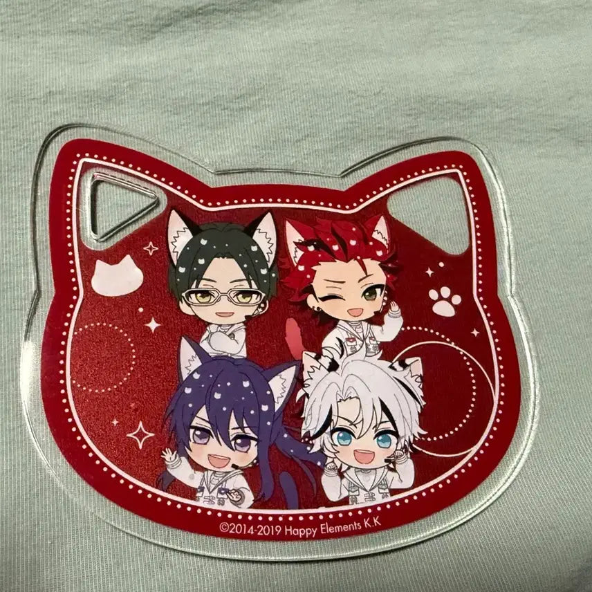 [BUNJANG] Ensemble Stars! Namjatown Collaboration Hongetsu Acrylic Coaster / 앙스타 난쟈타운 콜라보 홍월 아크릴 코스터