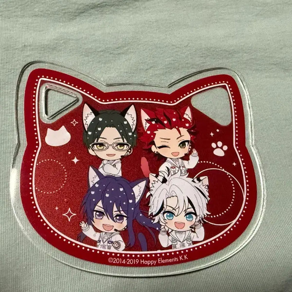 [BUNJANG] Ensemble Stars! Namjatown Collaboration Hongetsu Acrylic Coaster / 앙스타 난쟈타운 콜라보 홍월 아크릴 코스터