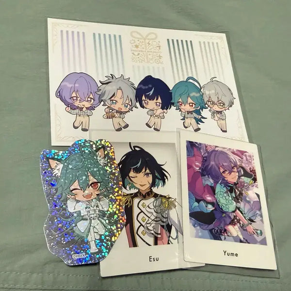 [BUNJANG] Ensemble Stars! Pop'n'Star Esprit Fasharts Paper Goods Bundle Set / 앙스타 포피스 에스프리 파샷츠 지류 굿즈