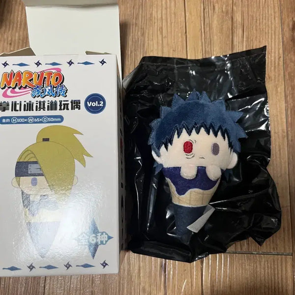 [BUNJANG] Naruto Akatsuki Obito Ice Plushie Doll Keychain / 나루토 아카츠키 아이스 타피누이 인형 키링 오비토