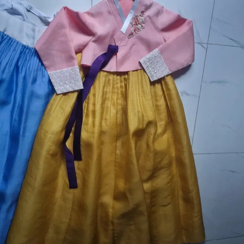 [BUNJANG] Women's Hanbok Three-Piece Set / 한복쓰리피스 (고급견100프로)