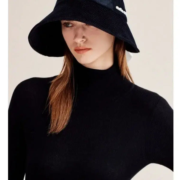 [BUNJANG] Melamila Corduroy Bonnet Hat / 멜라밀라 코듀로이 보닛햇 새상품