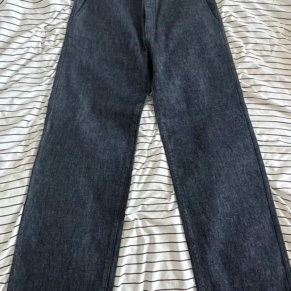 [BUNJANG] Pottery One Washed Wide Denim Pants Blue / [3]포터리 원워시드 와이드 데님 팬츠 블루