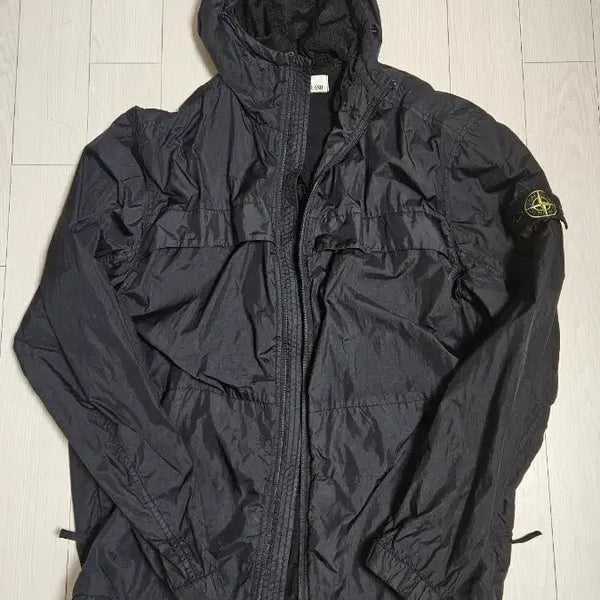 [BUNJANG] Stone Island 24SS Crinkle Labs Windbreaker XL / 스톤아일랜드 24ss크링클랩스 바람막이 xl 팜