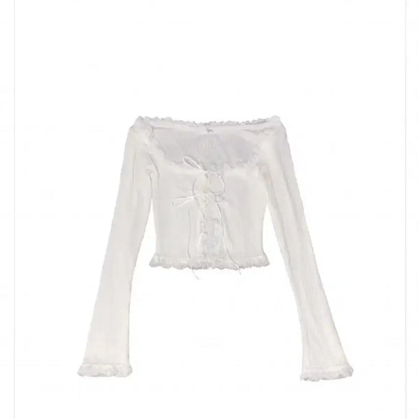 [BUNJANG] SJYP Stella Cardigan White / 스젠 스텔라 가디건 화이트