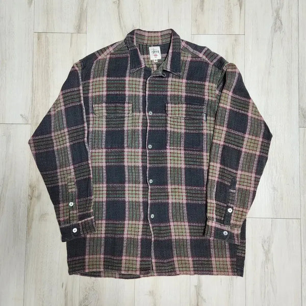 [BUNJANG] Stussy 90s Crown Tag Shirt / 90s Stussy 크라운택 셔츠