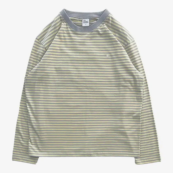 [BUNJANG] The Calli Mini Logo Stripe Long Sleeve / 더콜디 롱슬리브