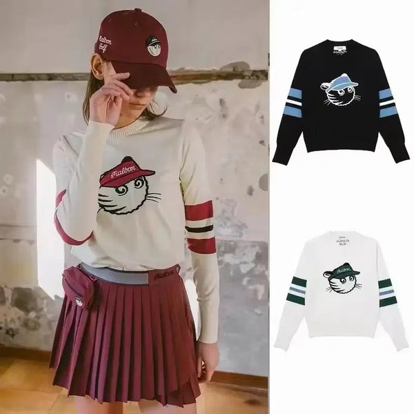 [BUNJANG] Malbon Golf Women's Knit / 말본골프웨어 여성니트