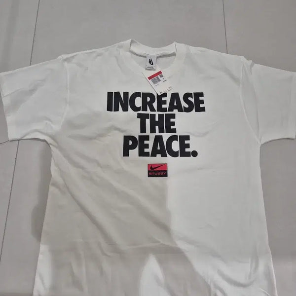 [BUNJANG] Nike Stussy Increased Peace T-Shirt / [해외L] 나이키 스투시 인크리스 피스 새상품