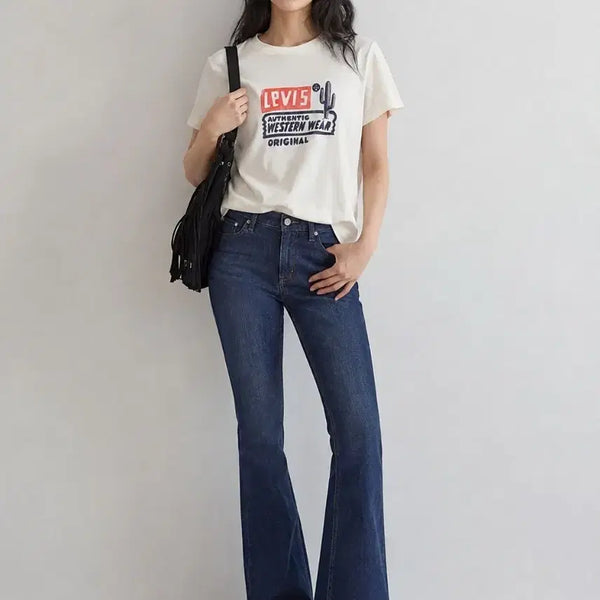 [BUNJANG] Levi's Western Graphic T-Shirt / 리바이스 Levi's [66] 웨스턴 그래픽 반팔 티셔츠