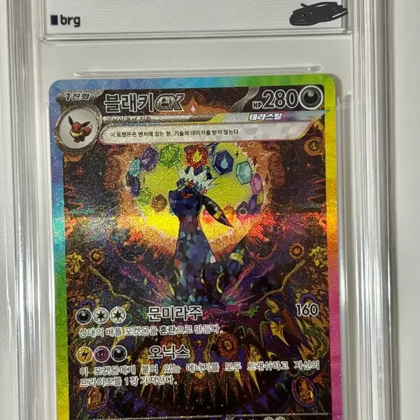 [BUNJANG] Pokemon Card Umbreon EX SAR (Scarlet & Violet) / 포켓몬 카드 테라스탈 블래키 EX  SAR brg9