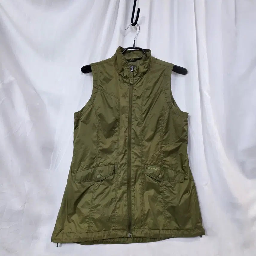 [BUNJANG] TrekSta Women's Khaki Vest 95 / 트렉스타 여성카키색 조끼 95