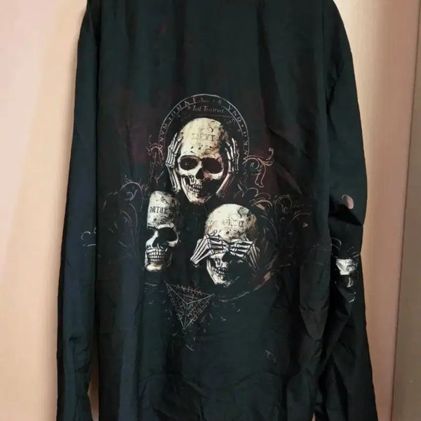 [BUNJANG] Skull Print Shirt / 스컬 프린트 셔츠