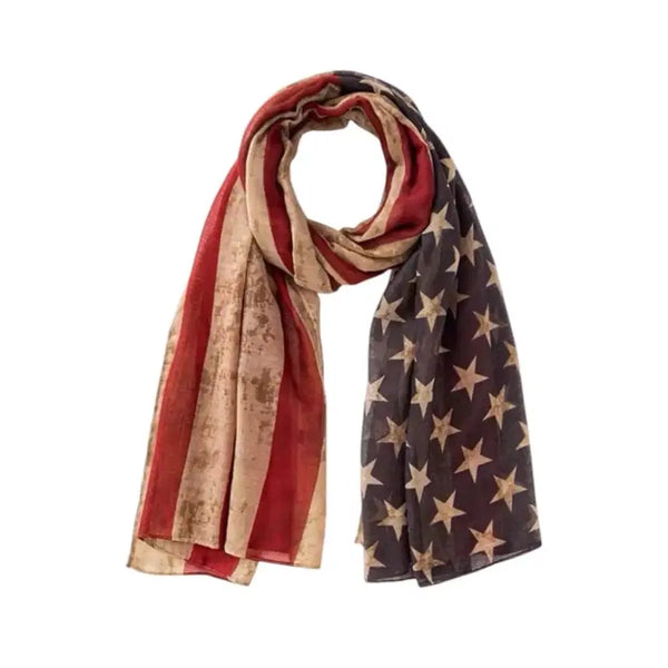 [BUNJANG] American Flag Scarf / 미국 성조기 스카프