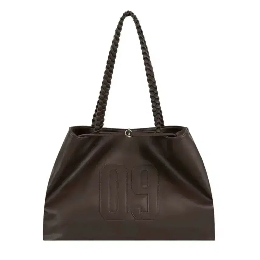 [BUNJANG] Clissier No. 09 Numbering Leather Bag Dark Brown / [새상품] 클리시어 09 넘버링 레더백 다크 브라운