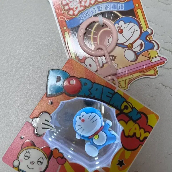[BUNJANG] Doraemon Yellow Figure Keychain / (새상품)도라에몽 키링 옐로우