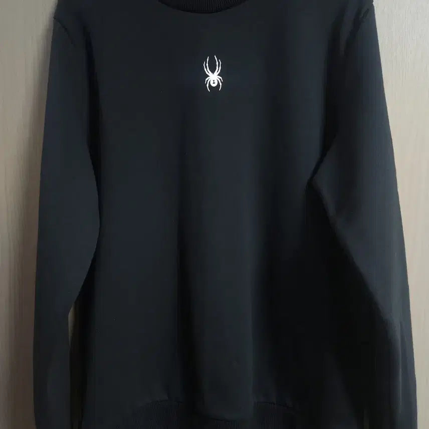 [BUNJANG] Spider Peach Fleece Sweatshirt, Black, M / F] 스파이더 피치기모 맨투맨, M*