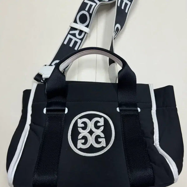 [BUNJANG] G/FORE Circle Logo Canvas Cart Tote Bag / (상태AA,판매가36) 지포어 써클로고 캔버스카트 토트백