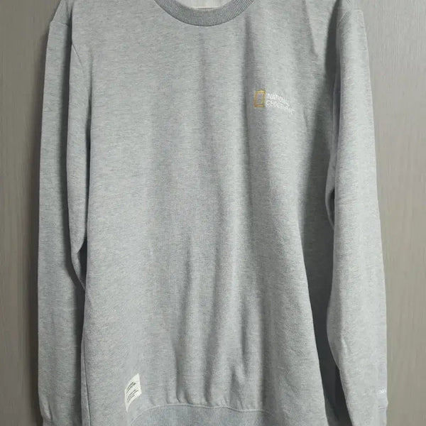 [BUNJANG] National Geographic Sweatshirt Grey L / F] 내셔널지오그래픽 맨투맨, L*