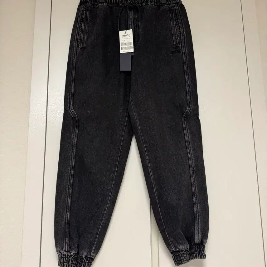 [BUNJANG] Juun.J Black Denim Jogger Pants Size 46 / 준지 유아인 흑청 조거 46size