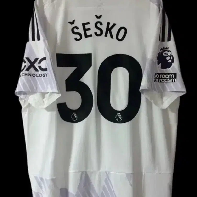 [BUNJANG] Manchester United Away 23/24 'Sesko' Authentic Player Issue Football Jersey (L) / (새상품) 맨유 어웨이 셰슈코 마킹 유니폼