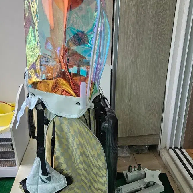 [BUNJANG] TaylorMade Lightweight Stand Golf Bag with Clear Cover / 테일러메이드 골프백 (투명 커버 포함)