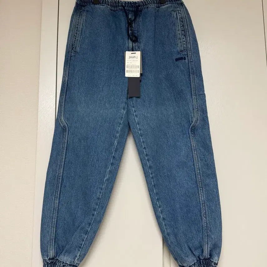 [BUNJANG] Juun.J 'Wooyoungmi' Korean Blue Jogger Pants Size 46 / 준지 유아인 청 조거 46size