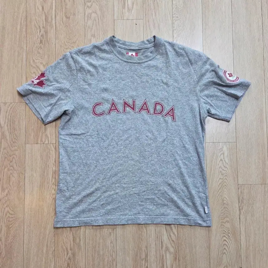 [BUNJANG] Roots Canada Olympic Team Short Sleeve T-Shirt XL / 미사용 루츠 ROOTS 여성용 캐나다 올림픽팀 반팔티 XL사이즈 (80정도)(줄자사진 참고)