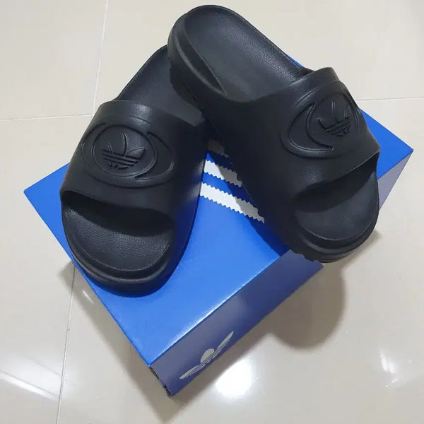 [BUNJANG] Adidas Adilette Comfort Slides Black / 아디다스 슬라이드 225 블랙