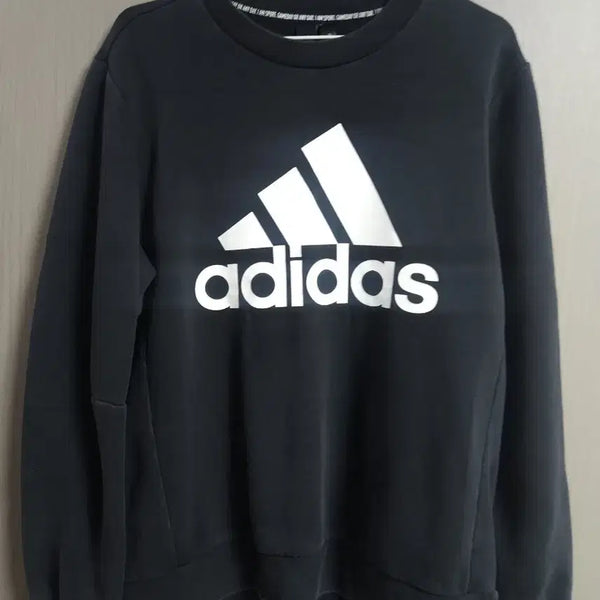 [BUNJANG] Adidas Big Logo Fleece Sweatshirt XL / F] 아디다스 빅로고 기모 맨투맨, XL*