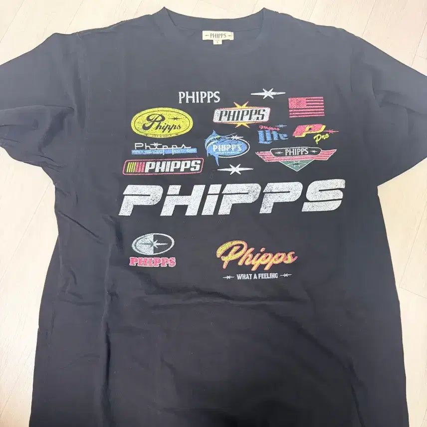 [BUNJANG] Phipps Graphic Racing T-Shirt / 새상품 phipps 핍스 그레픽 레이싱 반팔티 L