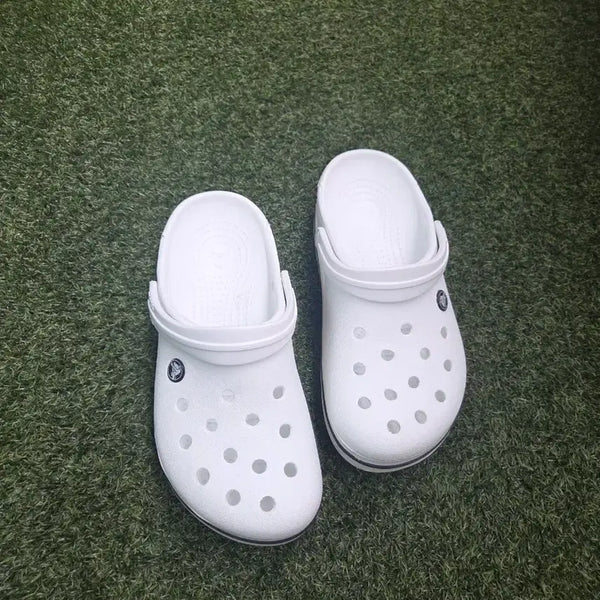 [BUNJANG] Crocs Classic White Sandals (255mm) / 크록스 클래식 화이트 7/9 (255mm)