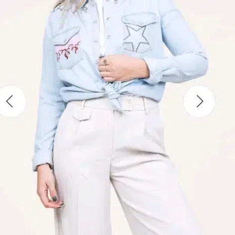 [BUNJANG] Bernice Denim Shirt / 베르니스 데님 셔츠