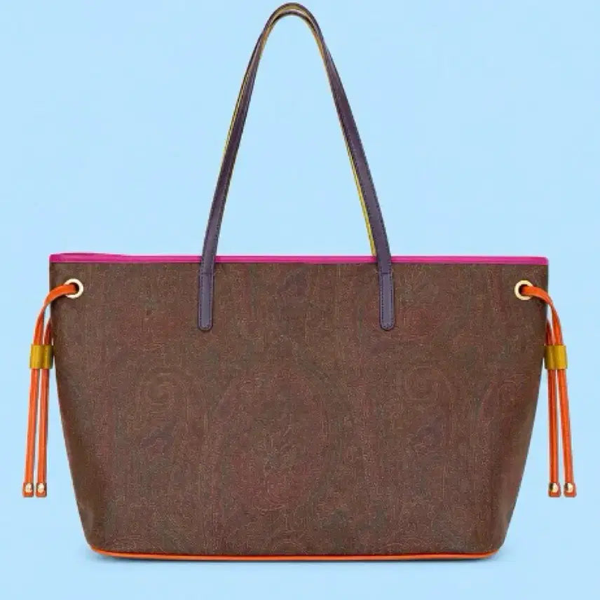 [BUNJANG] Etro Paisley Tote Bag Brown / 에트로 ETRO  페이즐리 토트백 브라운 귀저기가방 숄더백 파우치 클러치 핸드백 크로스백